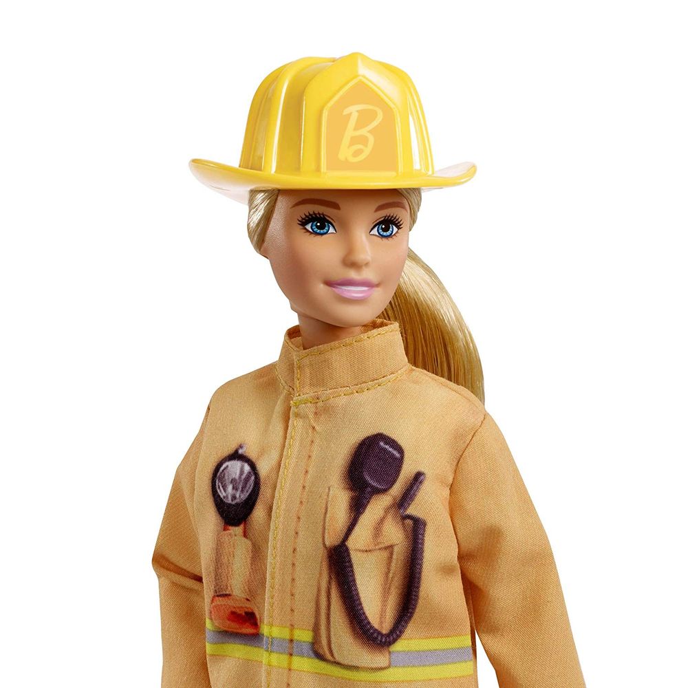Boneca Barbie Profissões Aniversário 60 Anos - Bombeira Gfx29 - MP ...