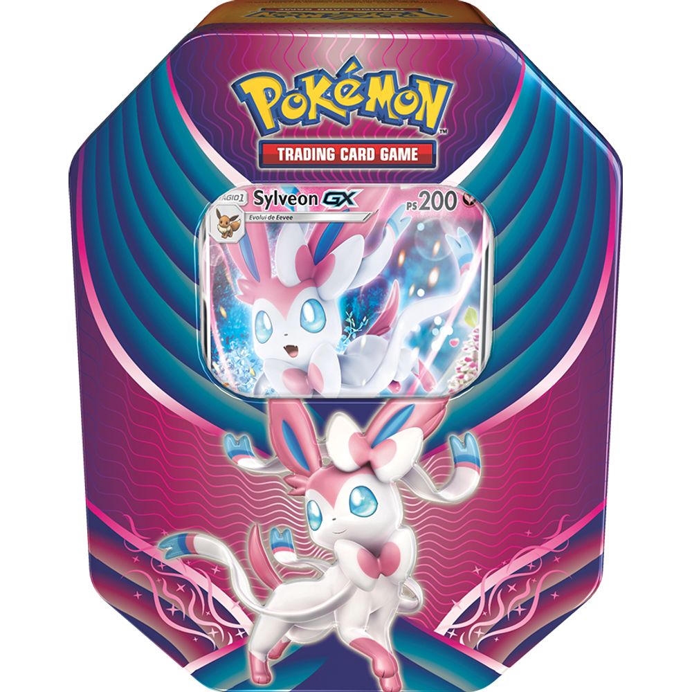 Pokemon Lata - Celebração de Evolução - Sylveon-Gx - MP Brinquedos