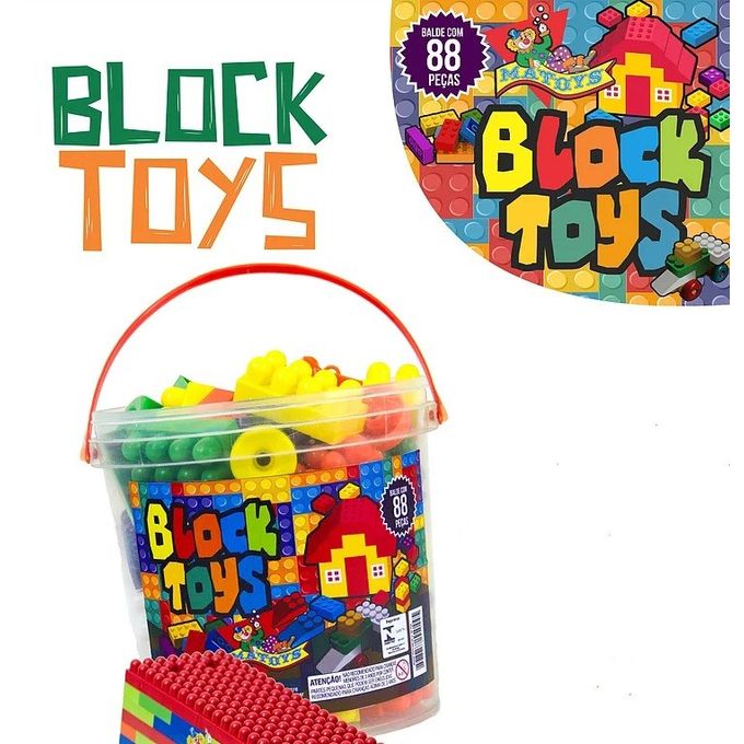 block-toys-balde-com-88-pecas-embalagem block-toys-balde-com-88-pecas-embalagem