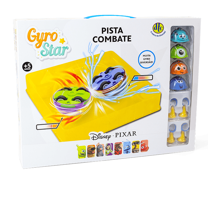 Disney/pixar - Pista Combate Gyro Star - Dtc - DTC