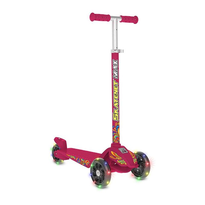 patinete-skatenet-max-pink-led-conteudo patinete-skatenet-max-pink-led-conteudo