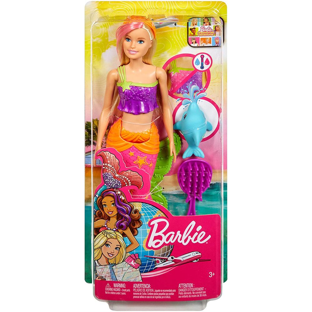 Barbie Dreamhouse Adventures - Sereia Loira Ggg58 - MP Brinquedos