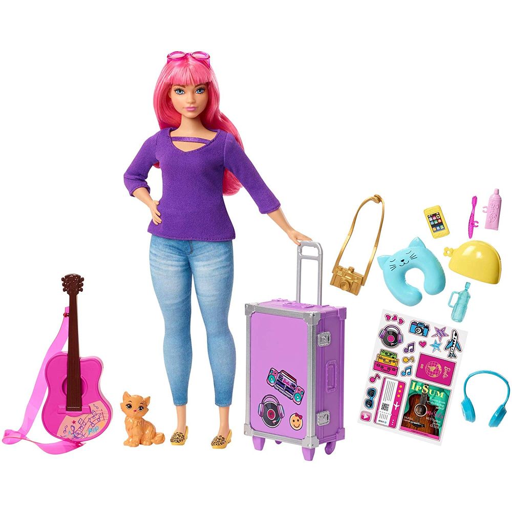 Barbie Dreamhouse Adventures - Daisy e Acessórios De Viagem
