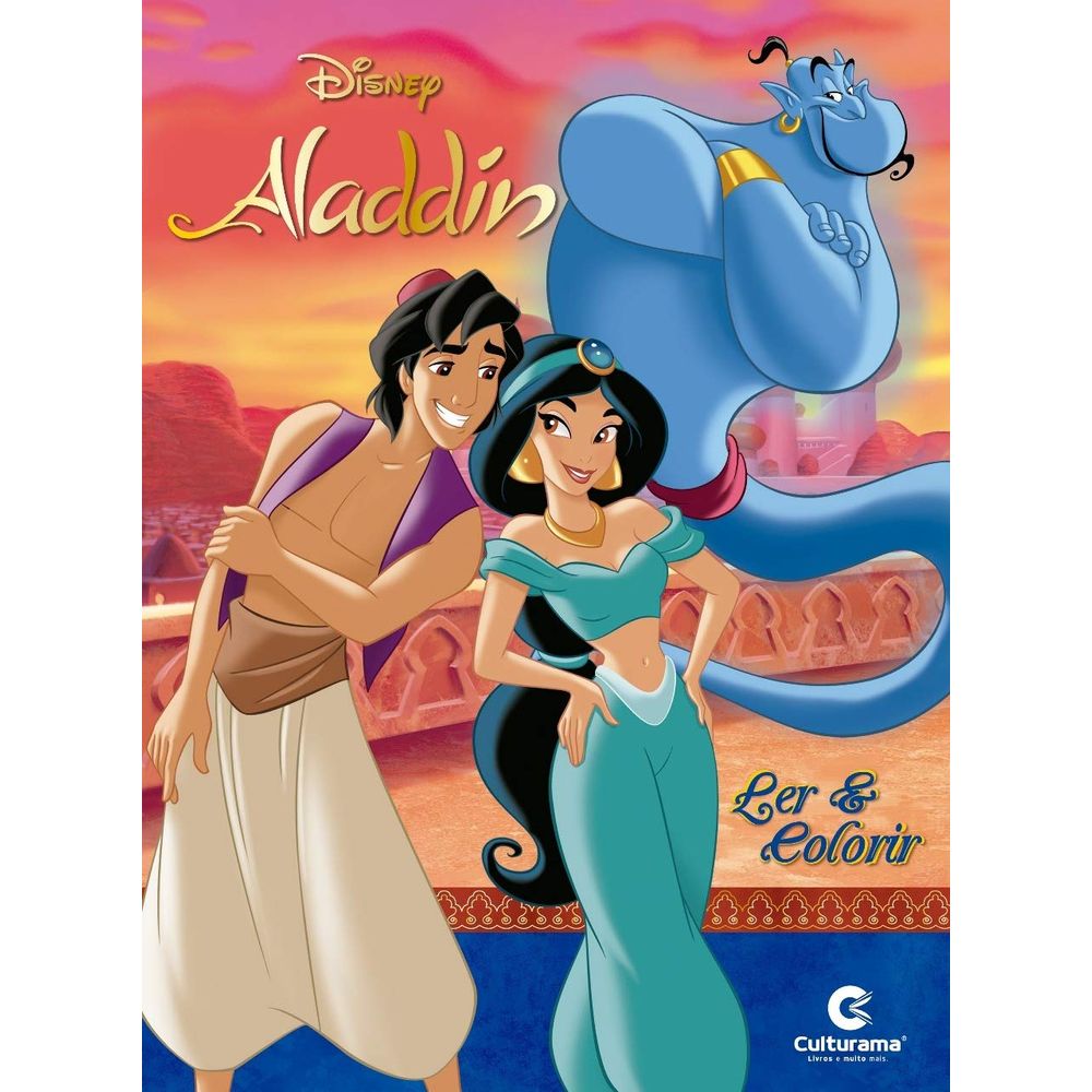 49 Desenho Aladdin para Colorir e Imprimir - Colorir Tudo