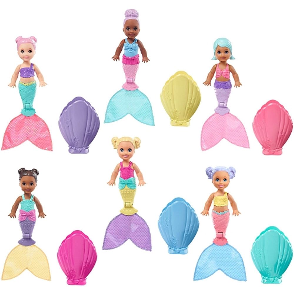 Barbie Fantasia Boneca Sereias Supresa : : Brinquedos