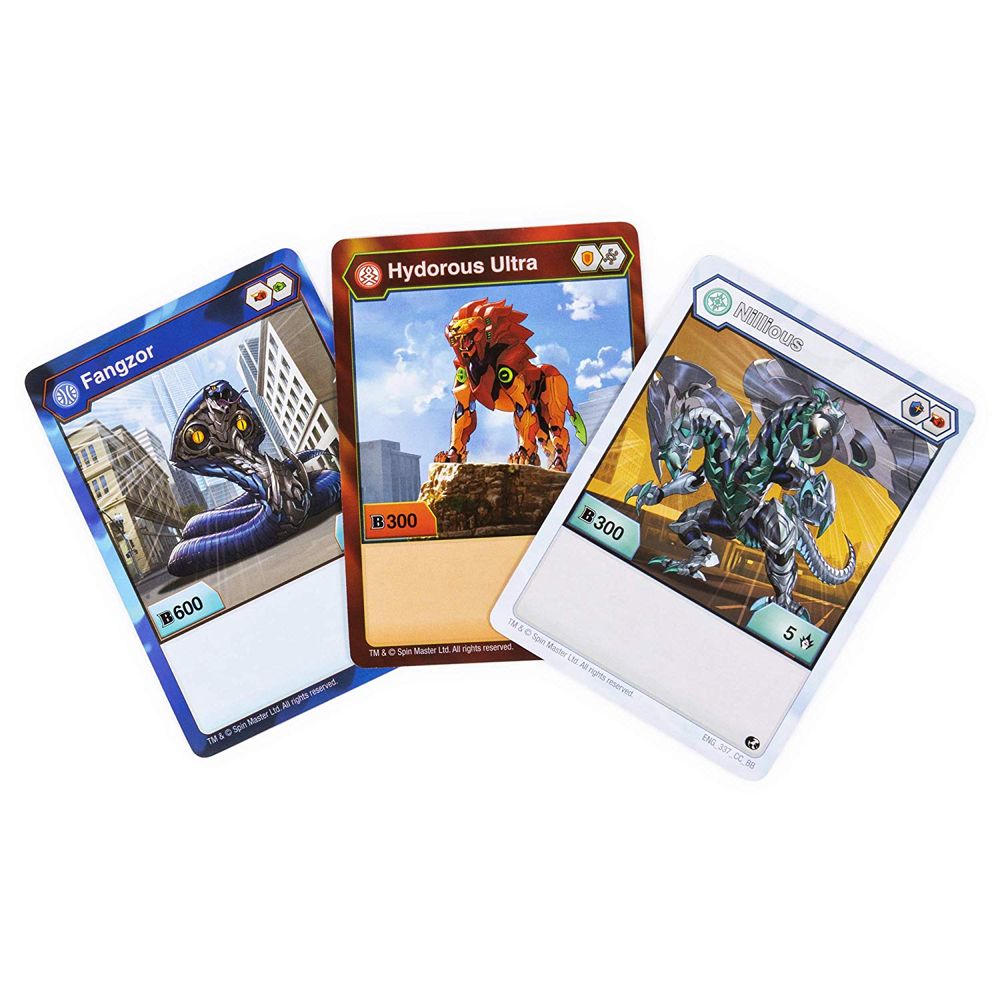 Bakugan - Conjunto Figuras de Batalha e Cards - Pyrus Hydorous - Sunny ...