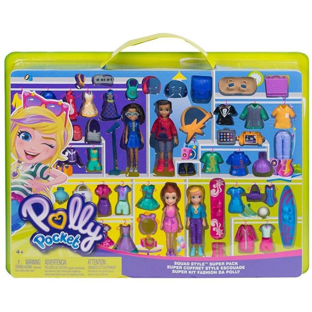 Polly Pocket Conjunto de Brinquedo Boutique de Moda : :  Brinquedos e Jogos