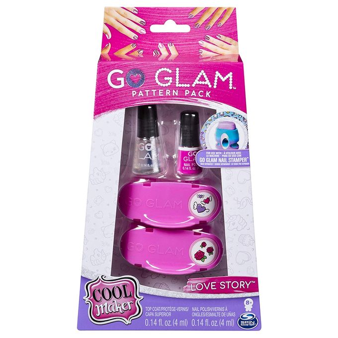 Go Glam Unhas - Fashion Pack - Love Story Rosa - Sunny - SUNNY