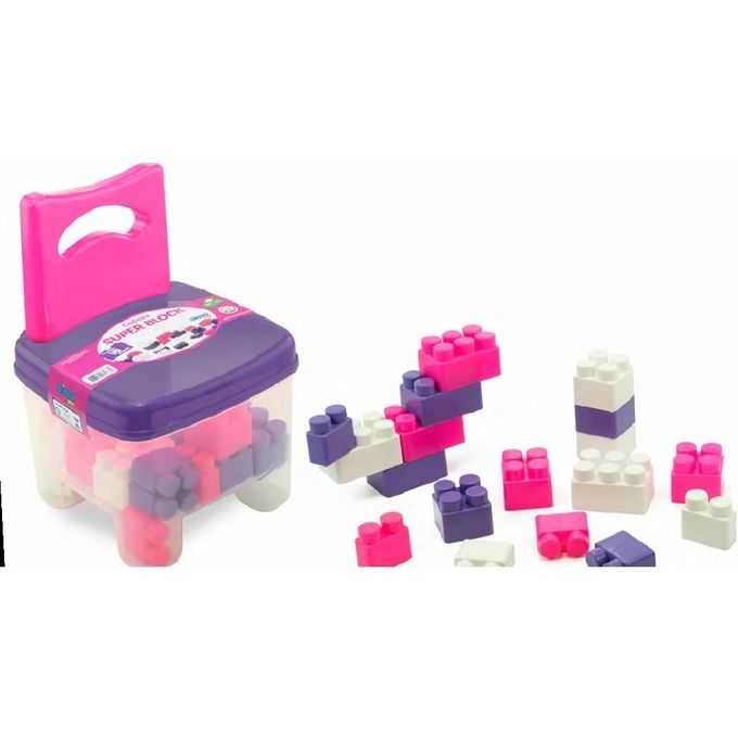 cadeira-com-18-blocos-menina-simotoys-conteudo cadeira-com-18-blocos-menina-simotoys-conteudo