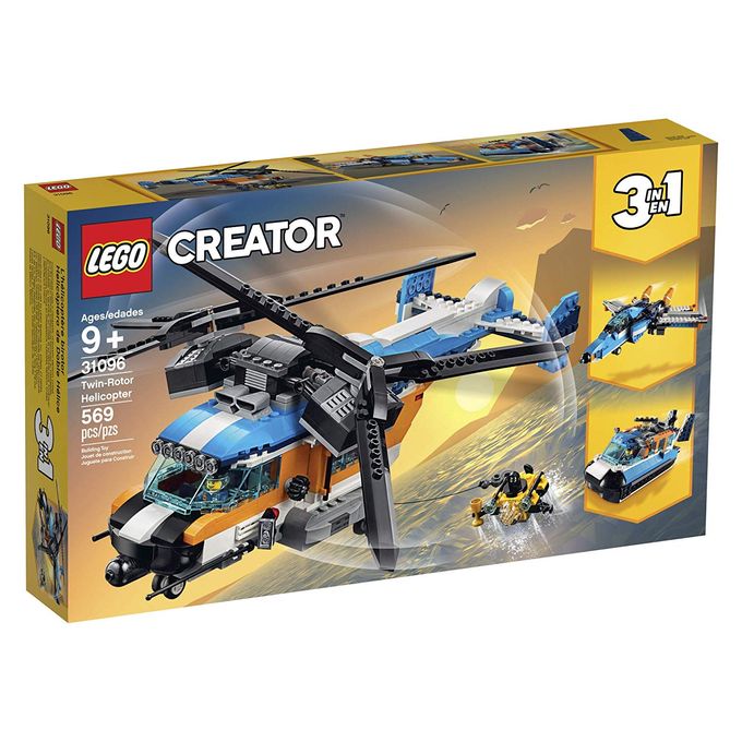 31096 Lego Creator - Helicóptero de Duas Hélices - LEGO