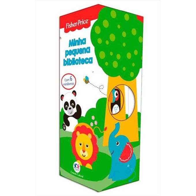 livro-fisher-price-com-6-mini-livros-embalagem livro-fisher-price-com-6-mini-livros-embalagem