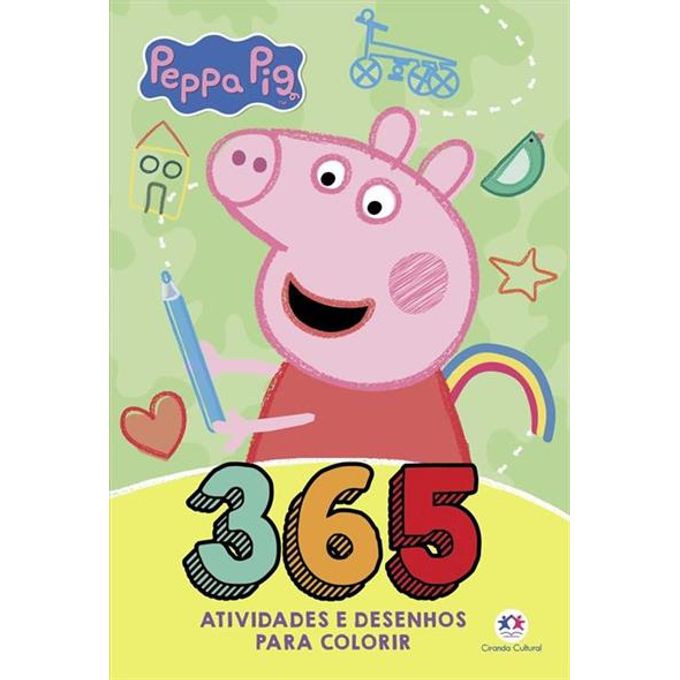 Desenhos da Peppa Pig para colorir - Pop Lembrancinhas