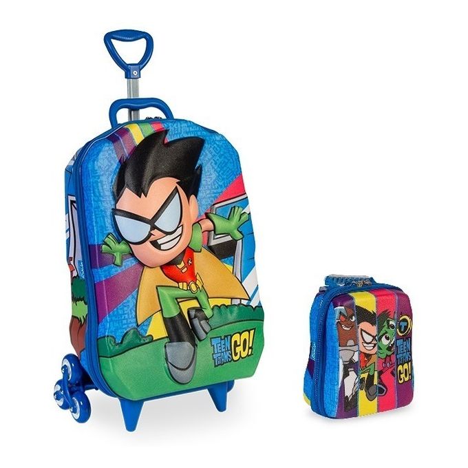 mochila-com-rodinhas-3d-e-lancheira-robin-conteudo mochila-com-rodinhas-3d-e-lancheira-robin-conteudo