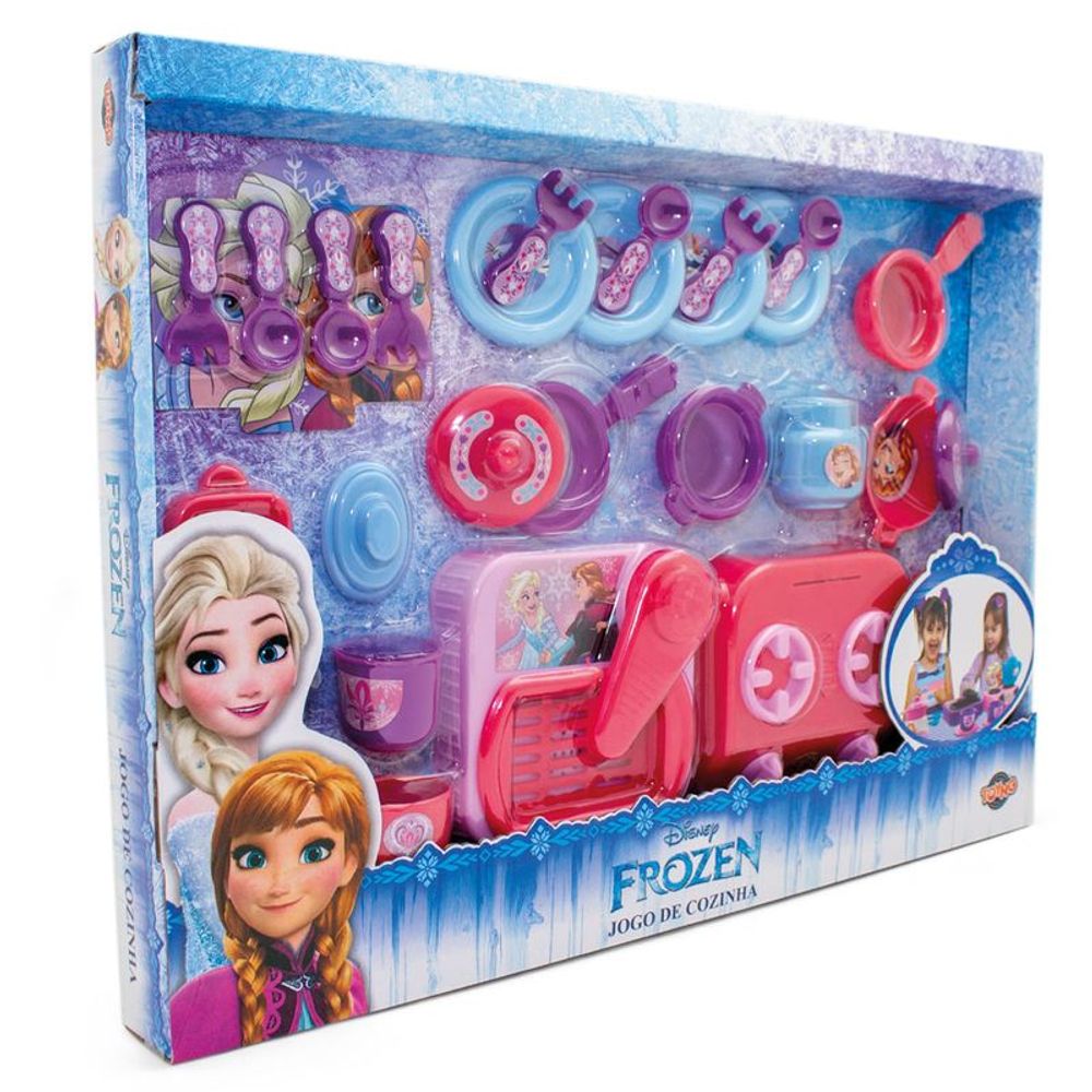 Frozen Disney - Jogo de Cozinha - Toyng - MP Brinquedos