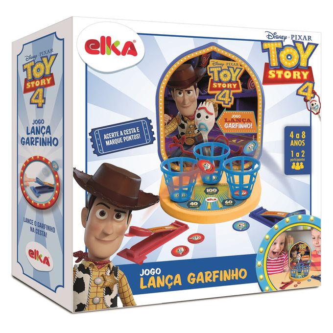 Jogo Toy Story 4 - Lança Garfinho - Elka - ELKA