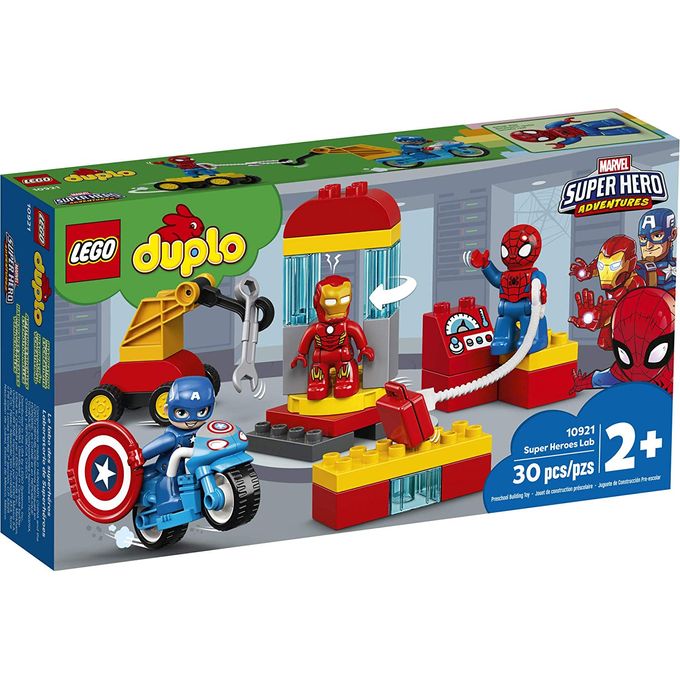 10921 Lego Duplo - Marvel Super Hero Adventures - Laborat�rio de Super-Her�is - LEGO