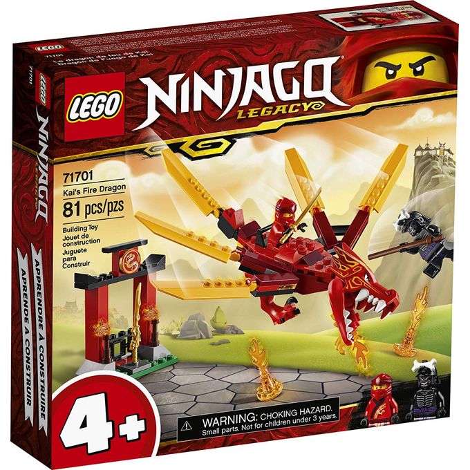 71701 Lego Ninjago - Dragão de Fogo do Kai - LEGO