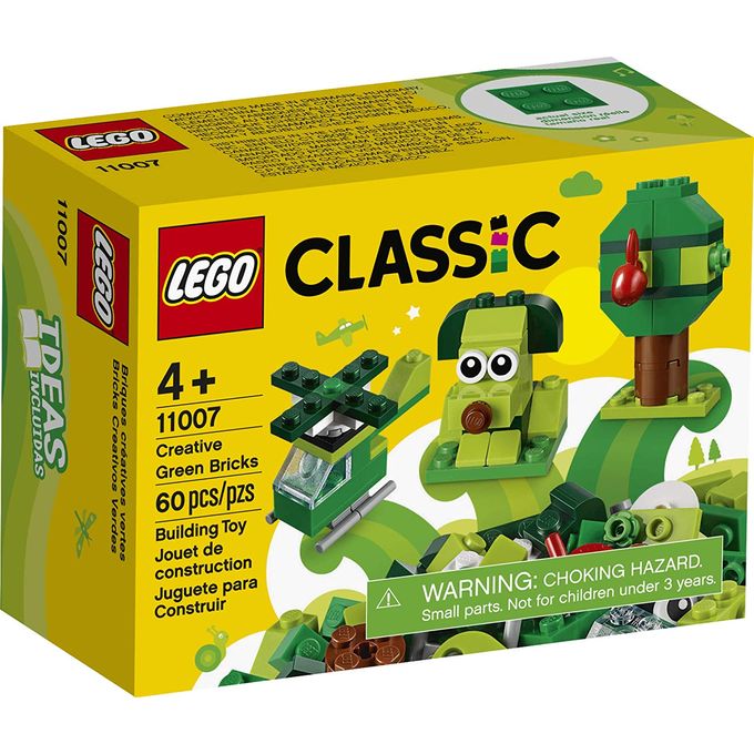 11007 Lego Classic - Pe�as Verdes Criativas - LEGO