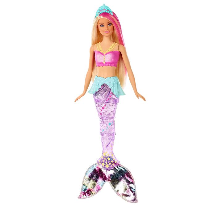 Boneca Barbie Dreamtopia - Sereia Luzes Arco-ris Gfl82 - MATTEL