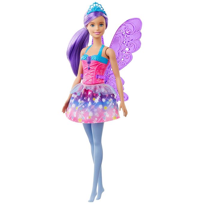Barbie Dreamtopia - Boneca Fada - Asa Roxa Gjk00 - MATTEL