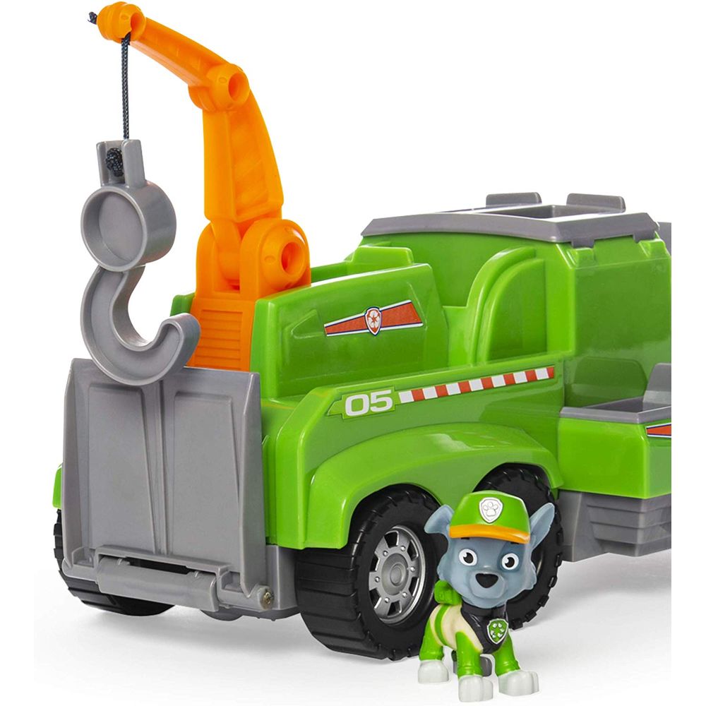 Patrulha Canina - Caminhão de Reciclagem com 6 Personagens - Rocky ...