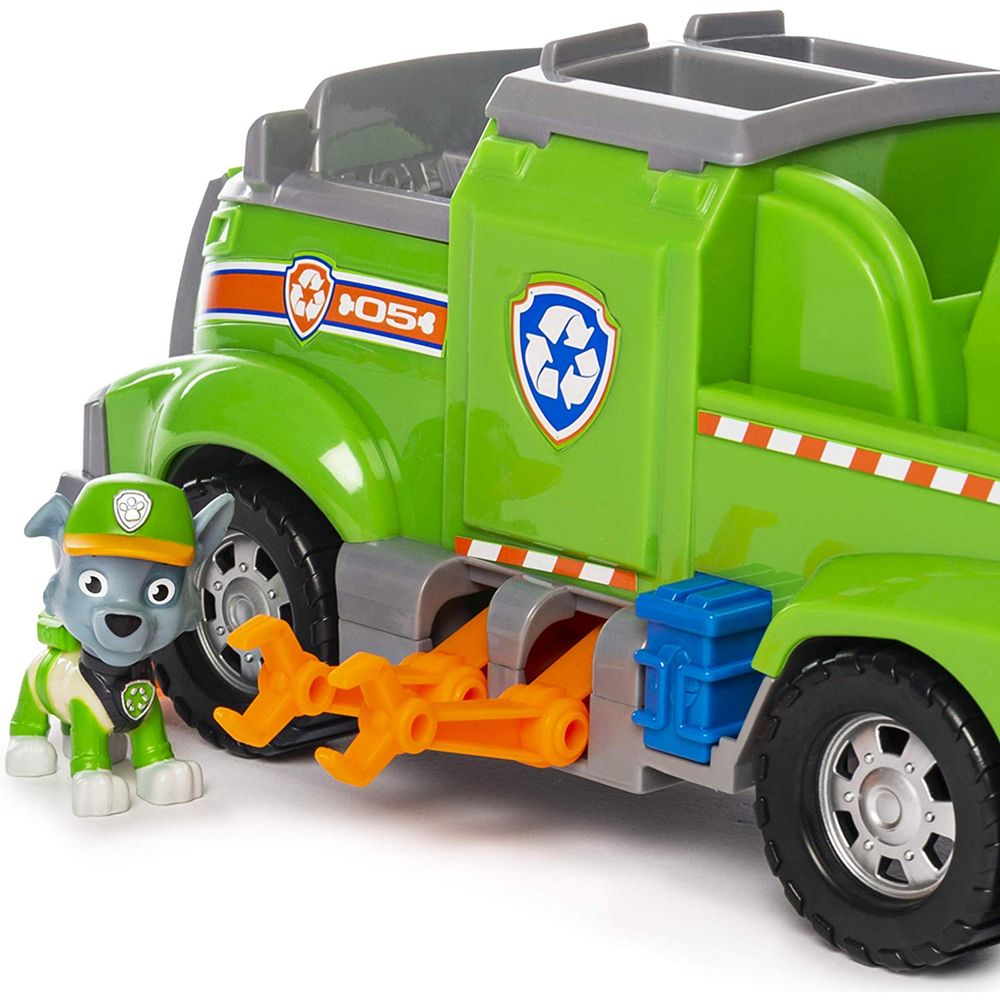 Patrulha Canina - Caminhão de Reciclagem com 6 Personagens - Rocky ...