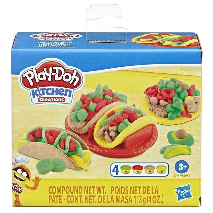 Massinha Play-Doh - Kit Comidas - Comidinha Mexicana E7447 - Hasbro - HASBRO