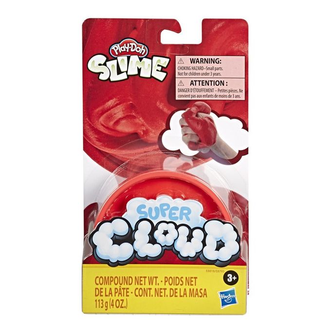Massinha Play-Doh Slime Super Cloud - Vermelha E8818 - Hasbro - HASBRO