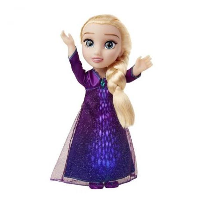 Boneca Frozen 2 - Elsa Que Canta com Vestido de Luz - Mimo - MIMO