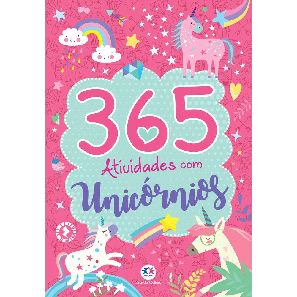 Kit 5 Livros, 365 Atividades e Desenhos Para Colorir
