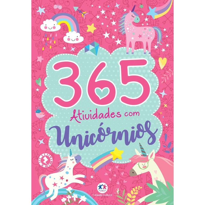 Livro My Little Pony 365 Atividades E Desenhos Para Colorir na Americanas  Empresas