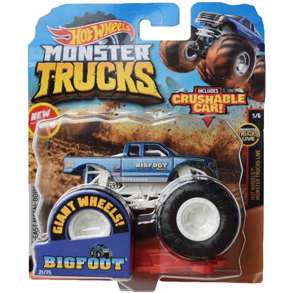 bigfoot hot wheels monster trucks