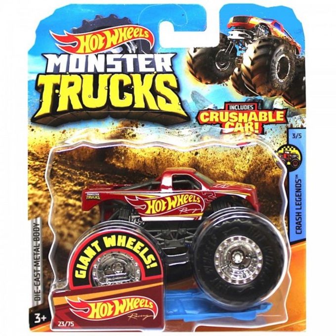 Hot Wheels - Monster Trucks - Police Gjf26 - MP Brinquedos