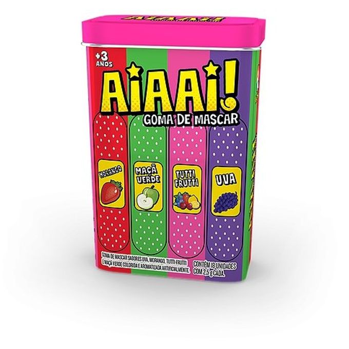 goma-de-mascar-aiaai-embalagem goma-de-mascar-aiaai-embalagem