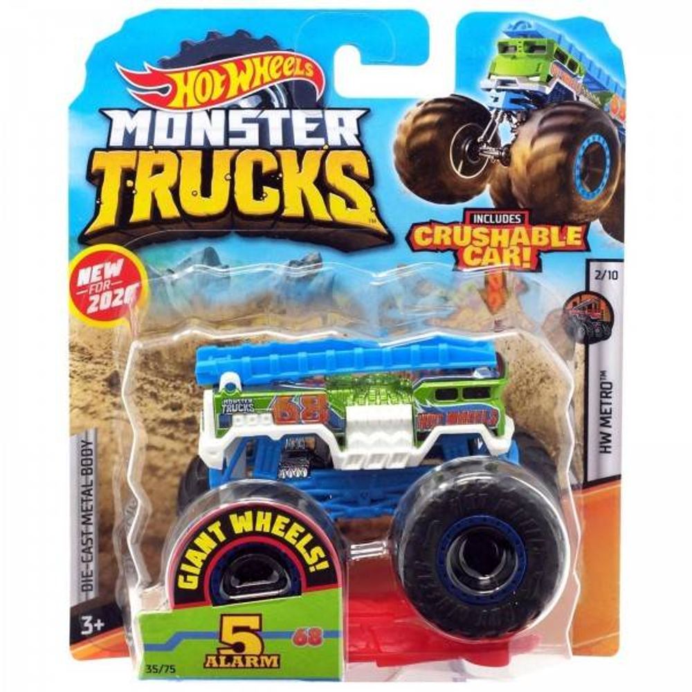 Monster Trucks Miniatura Surpresa - Mattel GPB72 - Noy Brinquedos