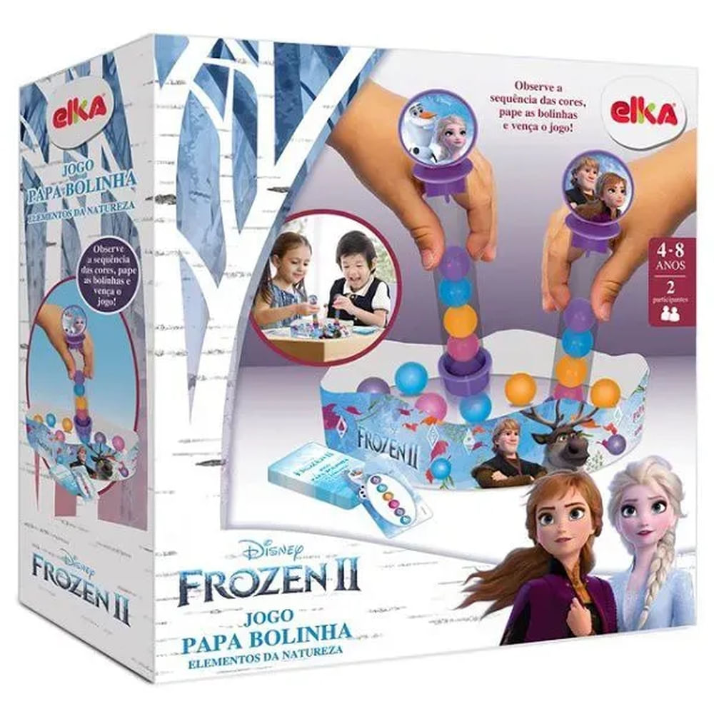 Jogo Frozen - Papa Bolinha - Elementos da Natureza - Elka - MP Brinquedos