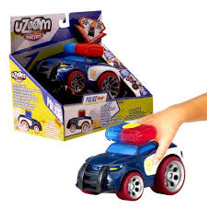 Carrinho Uzoom Racers - Police Racer - Multikids - MULTI KIDS