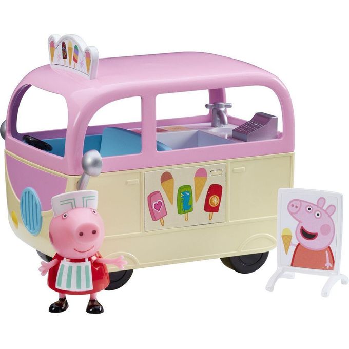 Peppa Pig - Veículo com Boneco - Carro de Sorvetes - Sunny - SUNNY
