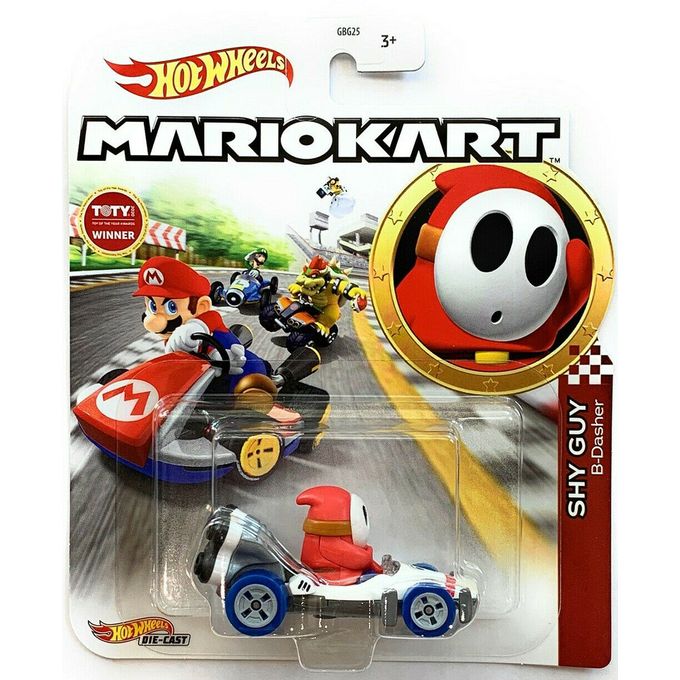 Hot Wheels - Mario Kart - Shy Guy B-Dasher Gjh61 - MATTEL