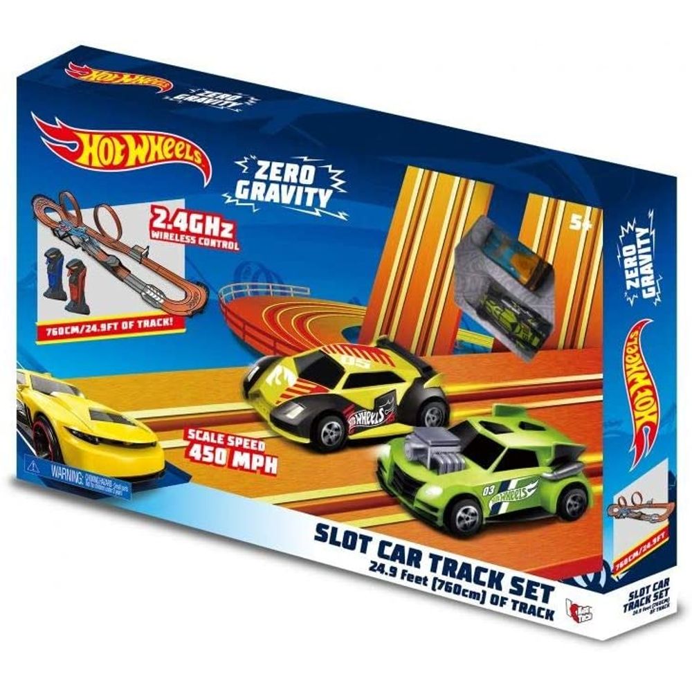 Hot Wheels Pista Slot Car Track Set Zero Gravity 760cm Multikids