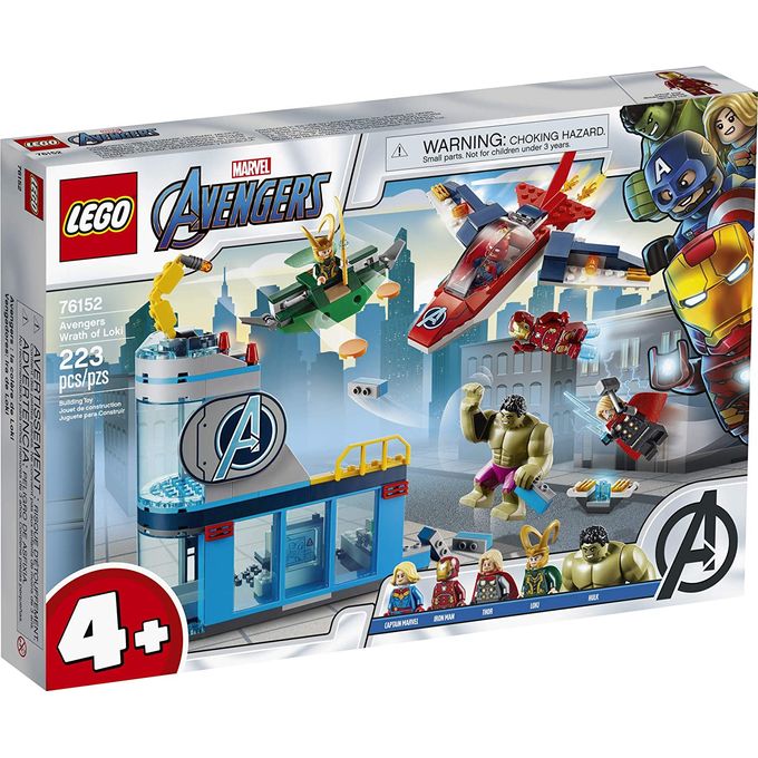 76152 Lego Super Heroes Vingadores - a Ira de Loki - LEGO