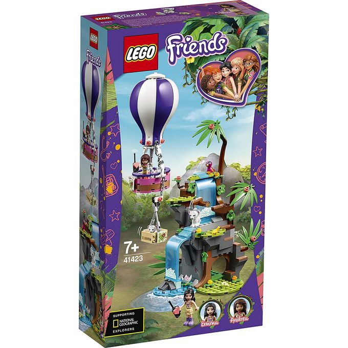 41423 Lego Friends - Resgate do Tigre Na Selva com Balão - LEGO