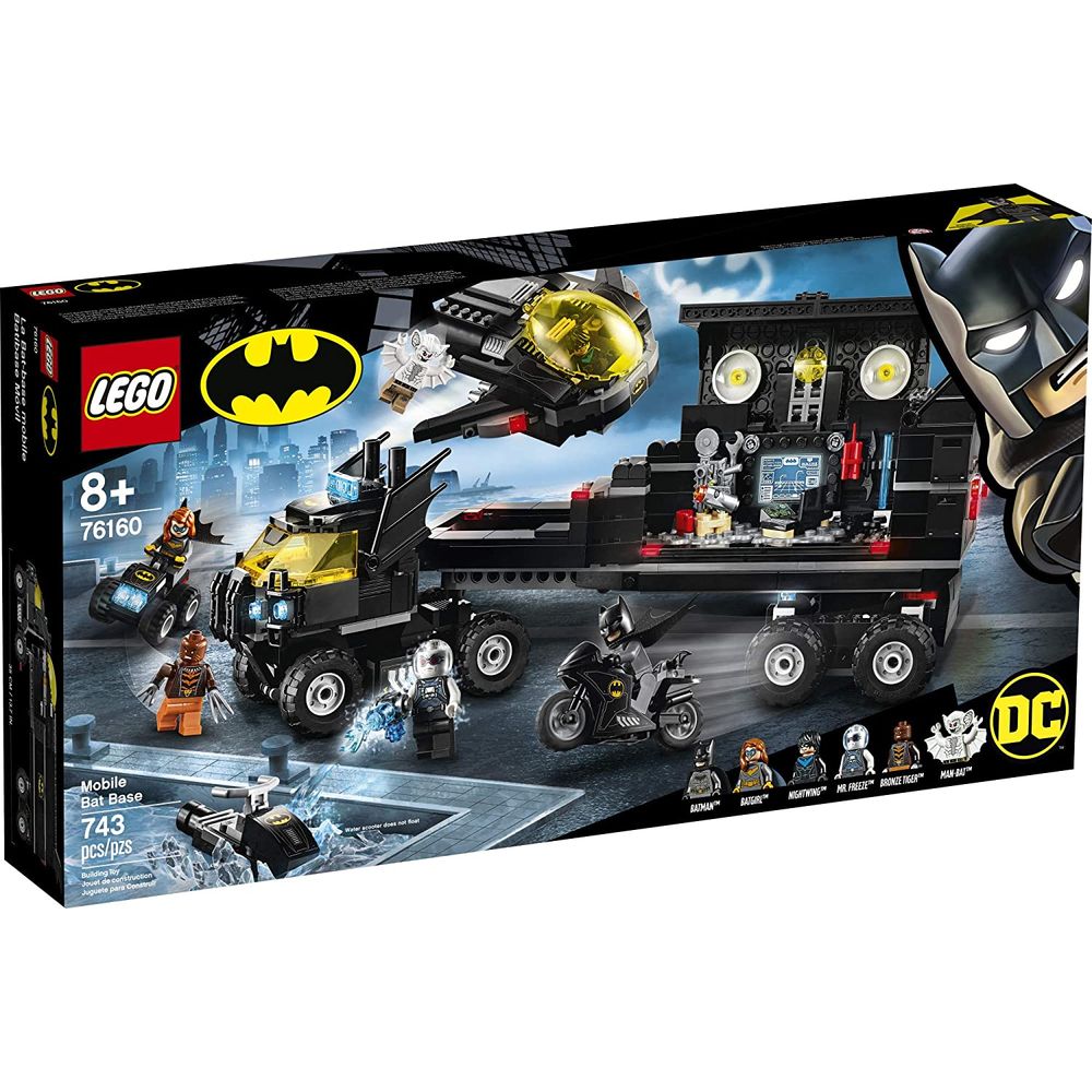 76160 Lego Super Heroes Batman - Base Móvel do Batman - MP Brinquedos