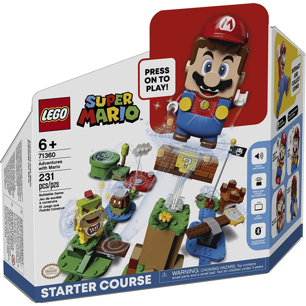 71360 Lego Super Mario - Aventuras com Mario - Início - MP Brinquedos