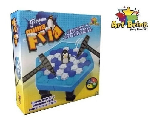 Jogo Quebra Gelo Pinguim Numa Fria - Art Brink