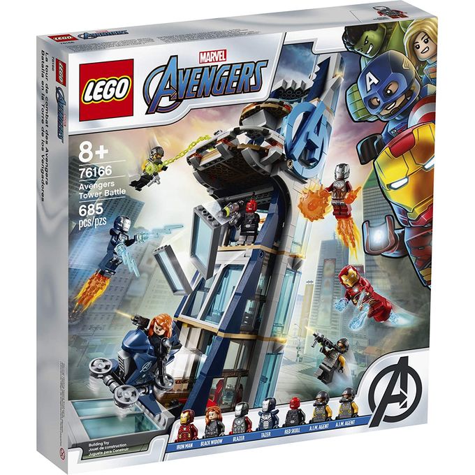 76166 Lego Super Heroes Vingadores - Combate Na Torre Dos Vingadores - LEGO