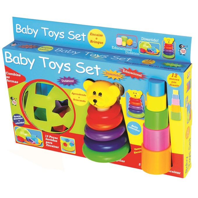 Kit de Brinquedos - Baby Toys Set - PICA-PAU