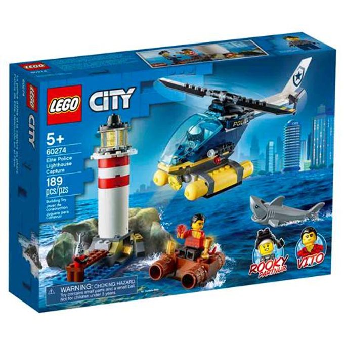 60274 Lego City - Polícia de Elite: Captura No Farol - LEGO