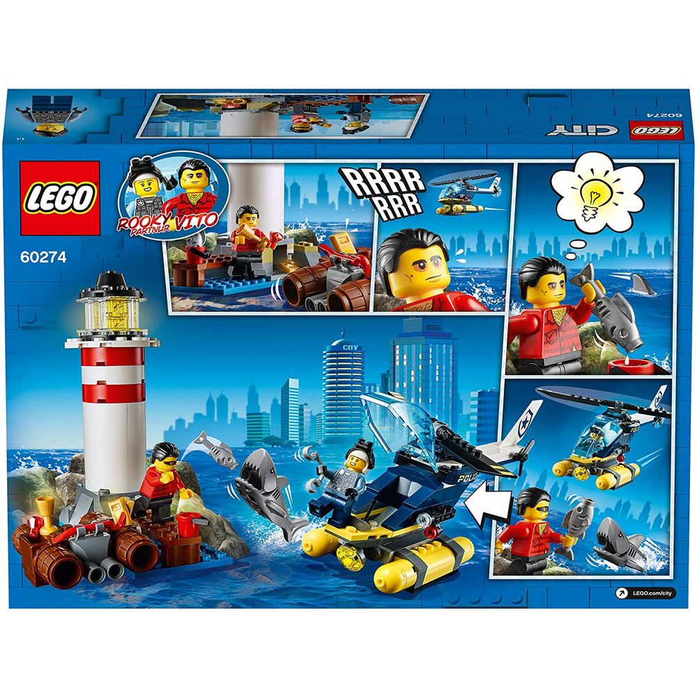 Lego city 60274 морская полиция захват на маяке