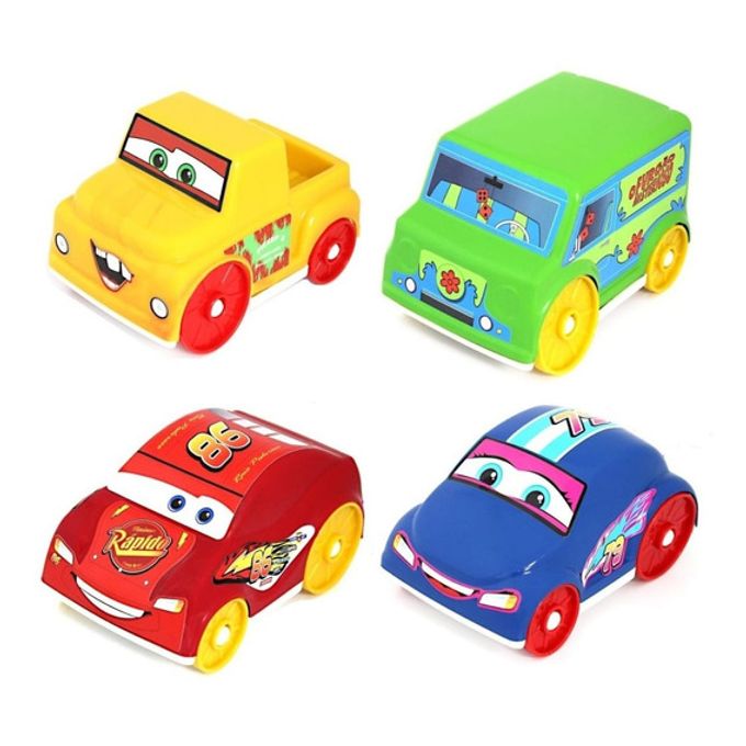 kit-com-4-carros-divertidos-artoys-conteudo kit-com-4-carros-divertidos-artoys-conteudo